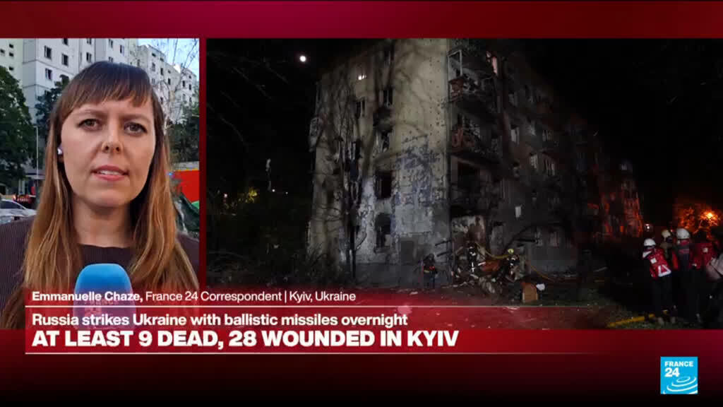 Rus saldırıları Kiev'de can aldı: 9 ölü, 28 yaralı