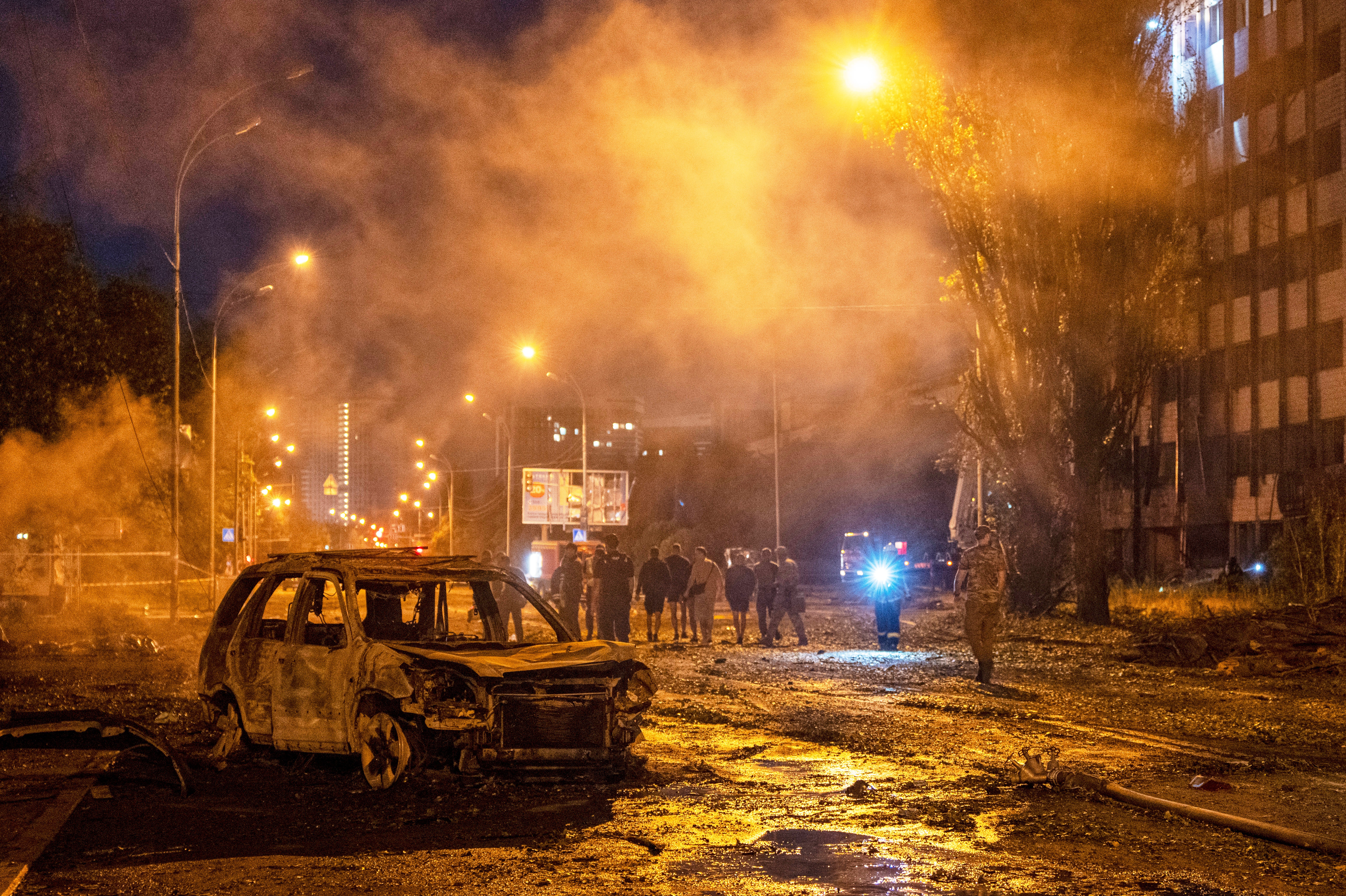 Rus saldırısında Kiev'de 9 ölü, hava savunma krizi büyüyor