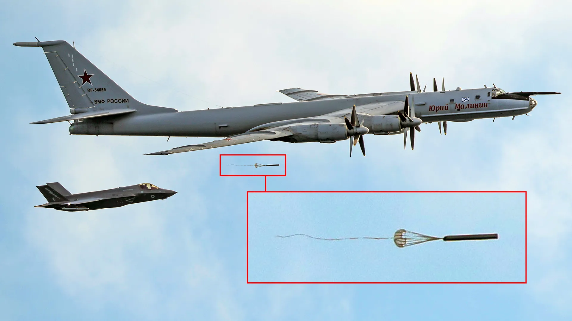Rus Tu-142 Uçağı İngiliz Uçak Gemisini Gözetlerken Sualtı Sinyal Şamandırası Bıraktı