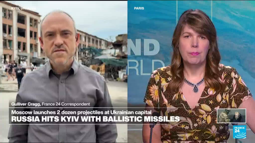 Rusya Kiev’e Balistik Füze Yağdırdı: En Az 1 Ölü, 16 Yaralı