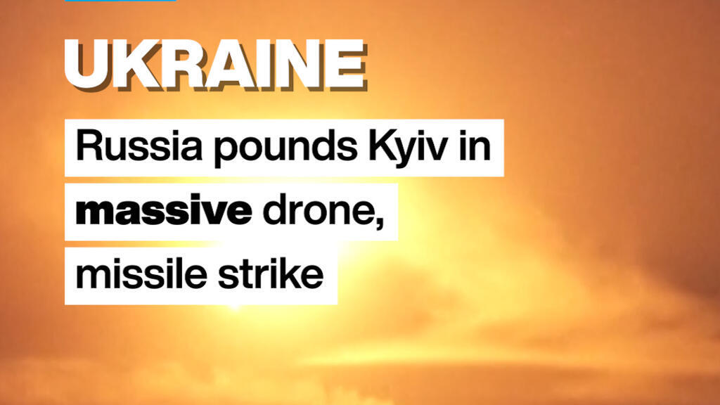 Rusya, Kiev'e yoğun drone ve füze saldırısı düzenledi: 13 ölü