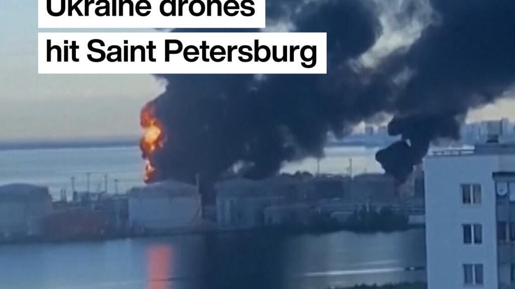 Rusya: Ukrayna İHA'ları St. Petersburg'u Vurdu