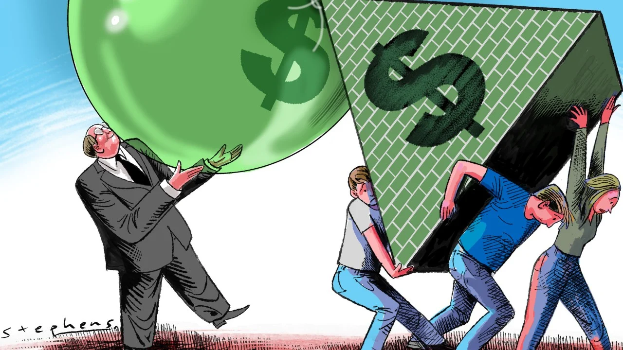 Sağlıklı ekonomi varlık balonları ve borç piramitleriyle inşa edilmez