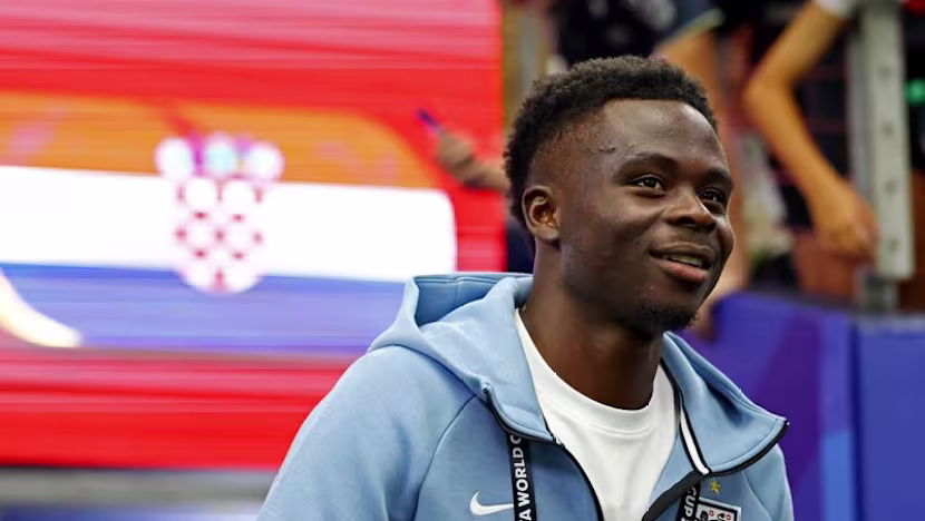 Saka, Gana maçı öncesi İngiltere antrenmanına katılmadı