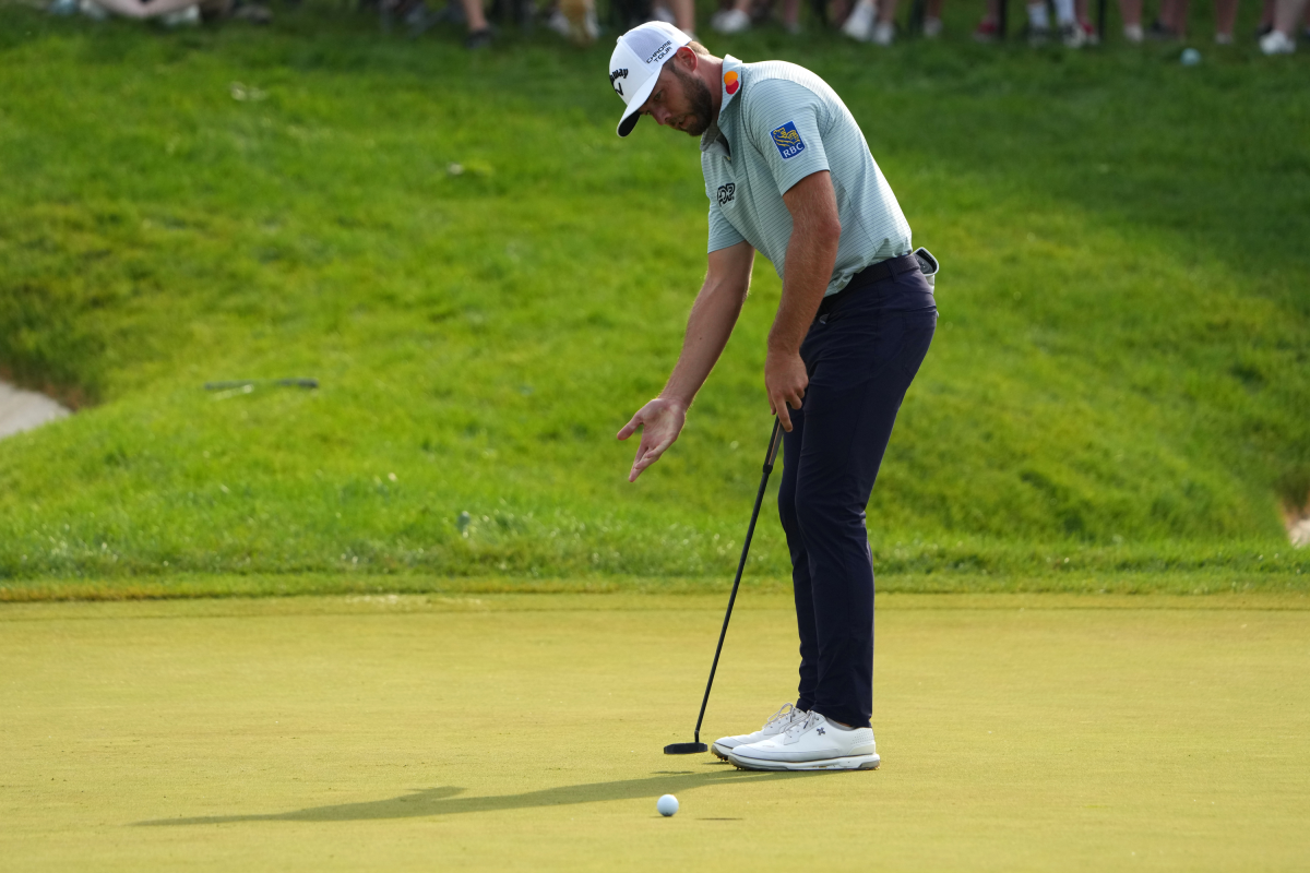 Sam Burns Aynı Ağaca İki Kez Çarparak Çifte Bogey Yaptı