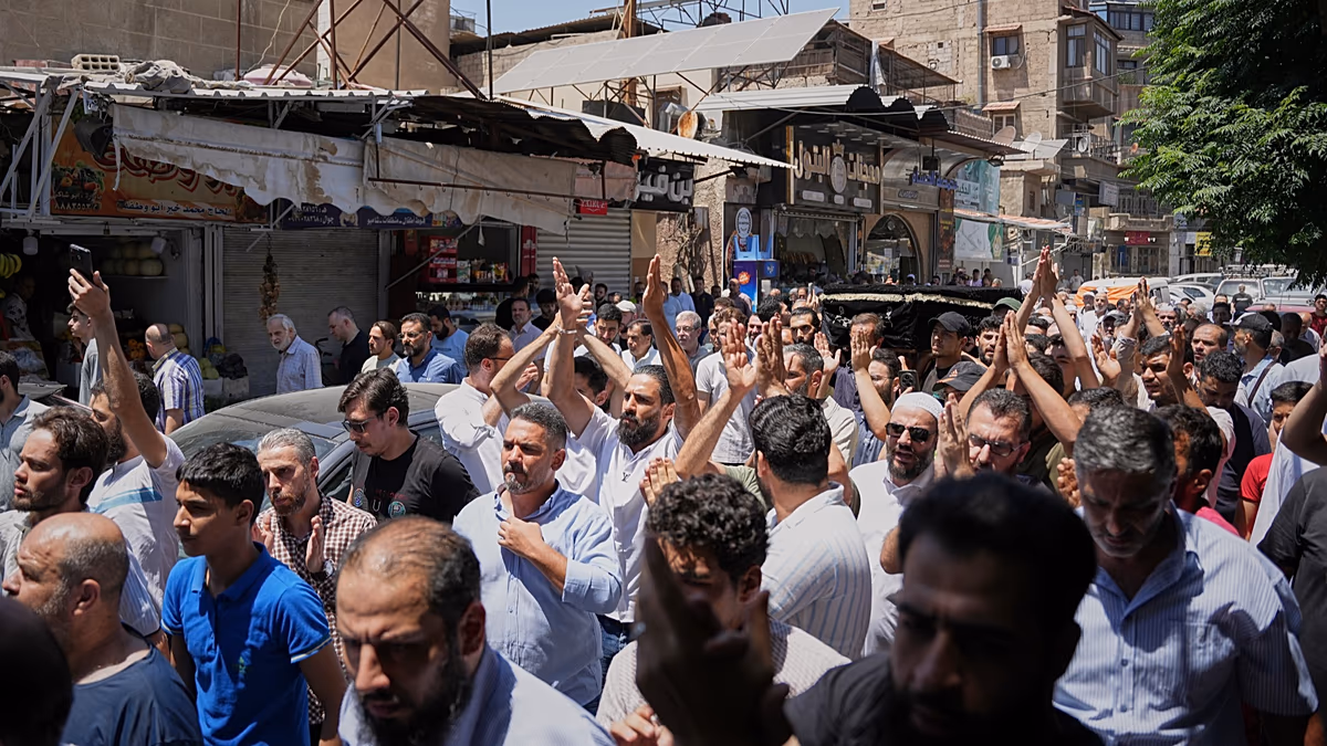 Şam'da Kafe Bombalaması: Yas ve Öfke