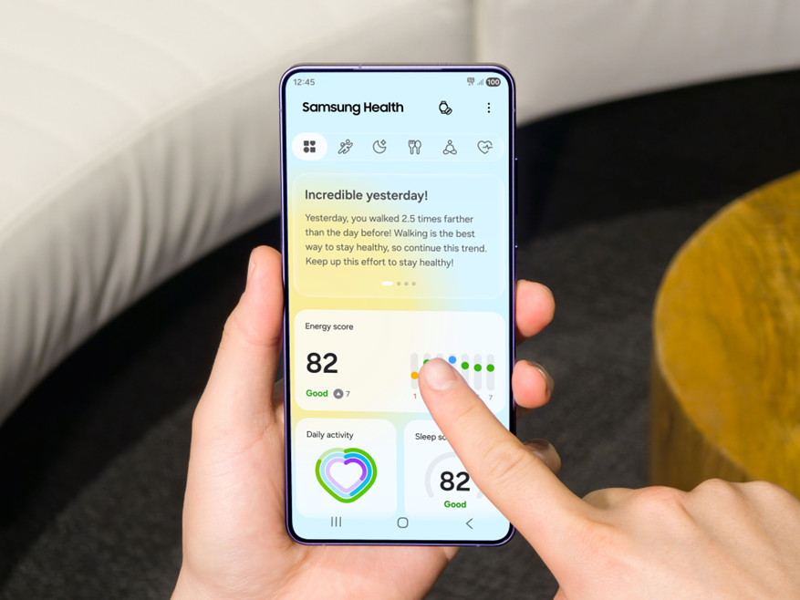 Samsung, Galaxy Watch'ı Yapay Zeka Destekli Sağlık Koçuna Dönüştürüyor