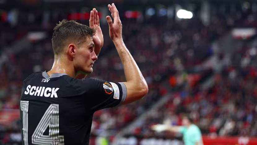 Schick yeniden sahnede: Leverkusen Leipzig'i devirdi