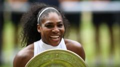 Serena Williams Wimbledon'da tekler kariyerine dönüyor