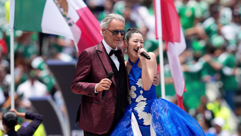 Shakira ve Bocelli'den K-pop ve Labubus'la 2026 Dünya Kupası Açılışı