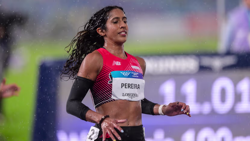 Shanti Pereira, İngiliz Milletler Topluluğu Oyunları'nda 100m finaline kalamadı