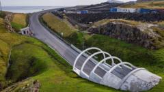 Shetland Adaları'nı birleştirecek 1.5 milyar sterlinlik denizaltı tüneli planına onay