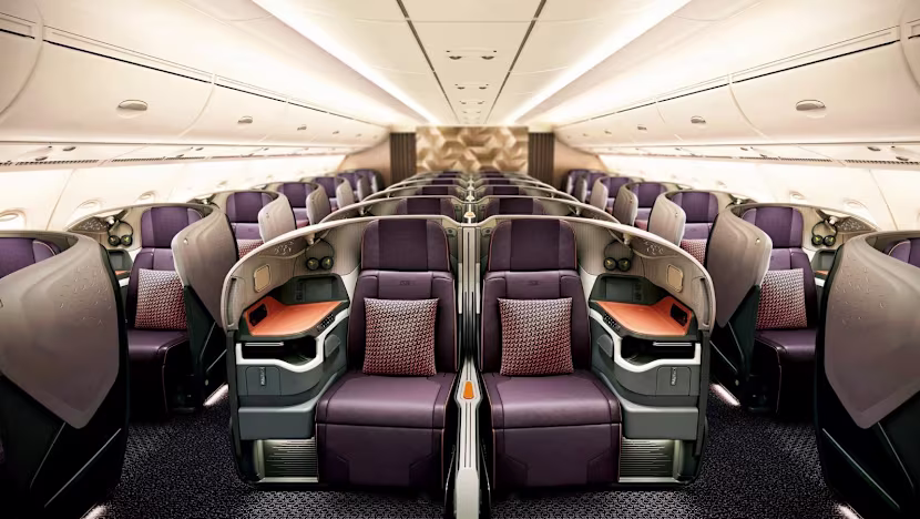 Singapore Airlines Business Class koltuk seçimini kısıtlıyor