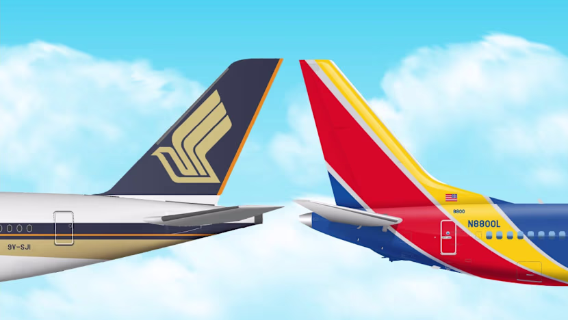 Singapore Airlines ve Southwest Airlines ortaklığıyla ABD'ye 120'ye yakın noktaya tek bilet
