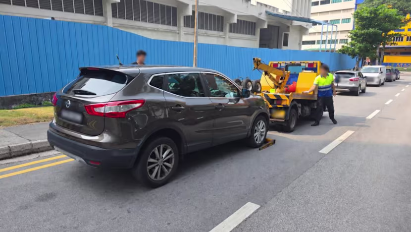 Singapur'da 91 Kaçak Araç Trafikten Men Edildi