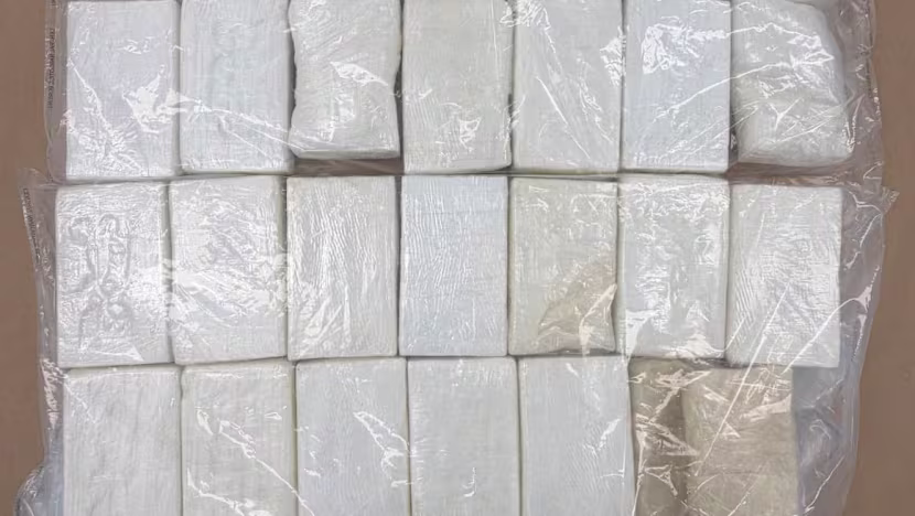 Singapur açıklarında gemide süzgeçlerin içinde 28 kg kokain ele geçirildi