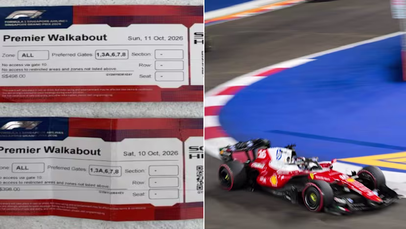 Singapur GP'de Yasak Alan İhlali: Bir Kişiye Dava