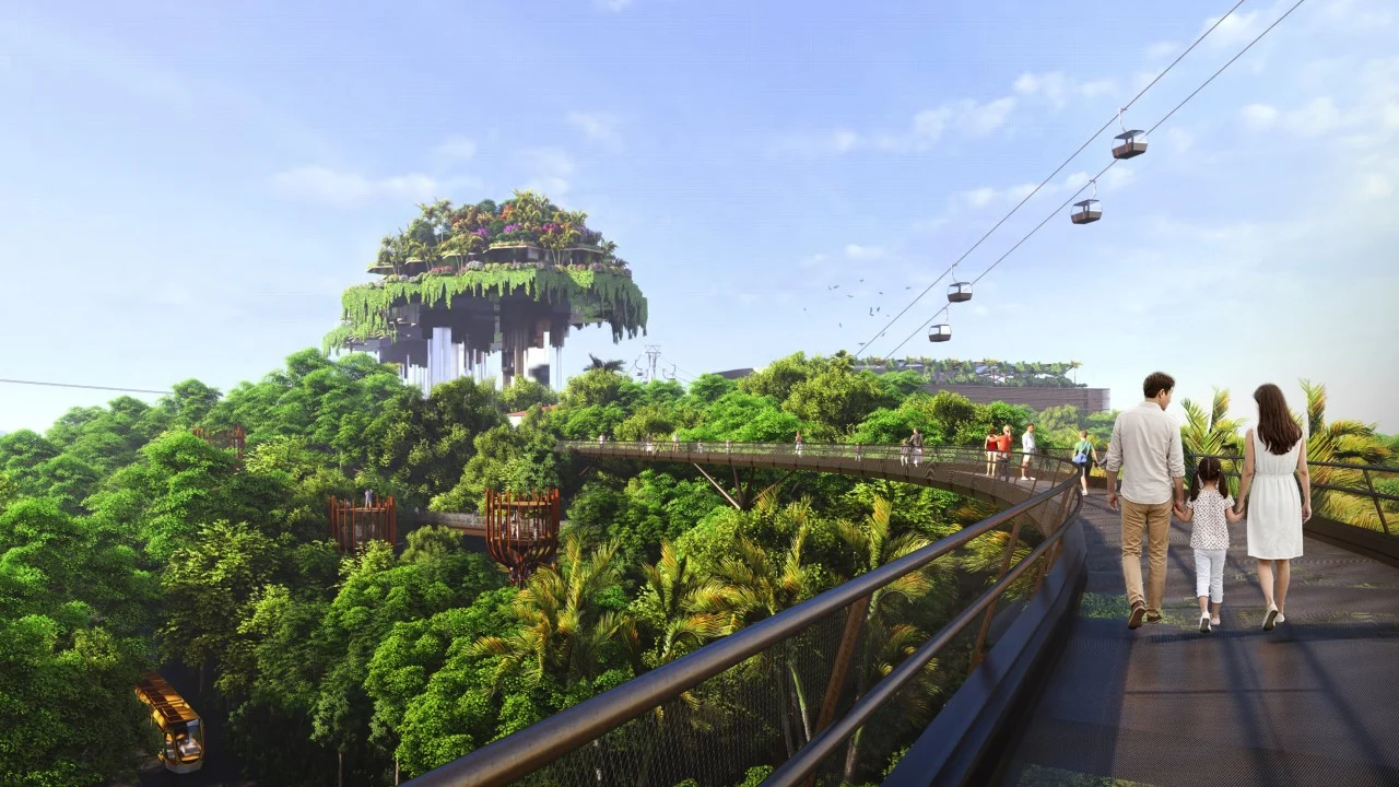 Singapur'un 20 Yıllık Dev Turizm Planı: Sentosa