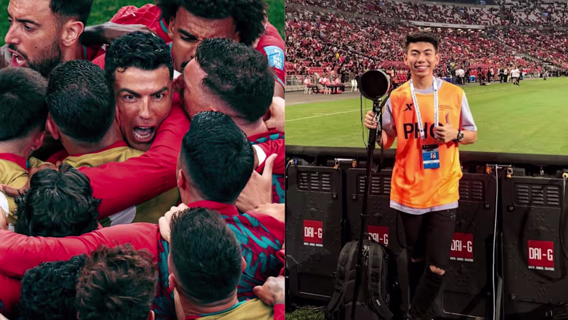 Singapurlu fotoğrafçının Ronaldo pozunu yıldız futbolcu paylaştı