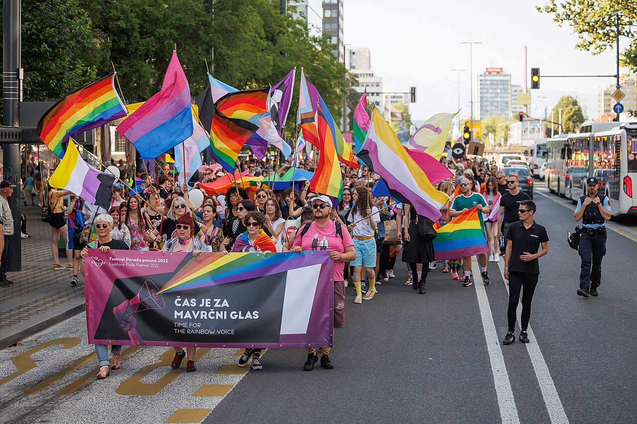 Slovenya'da Onur Ayı'na destek ve düşmanlık bir arada
