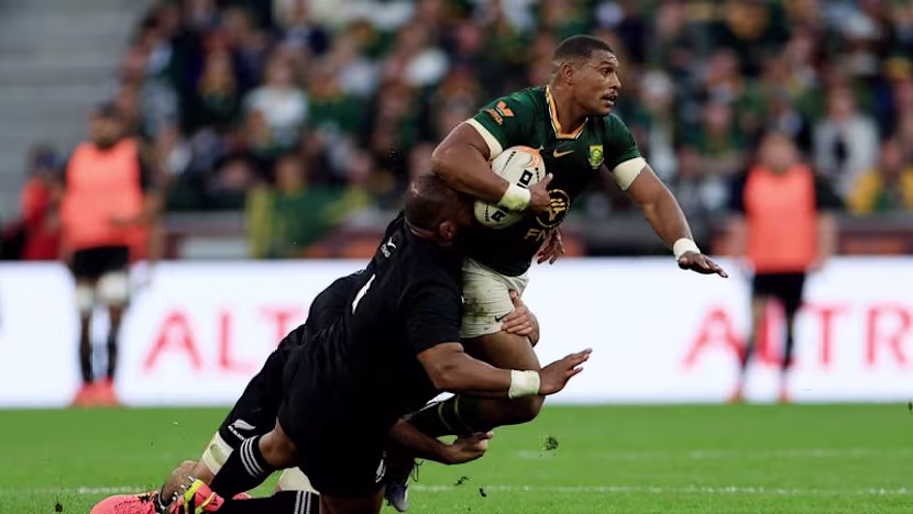 Springboks Yeni Zelanda Testi İçin İlk 15'te İki Değişiklik Yaptı