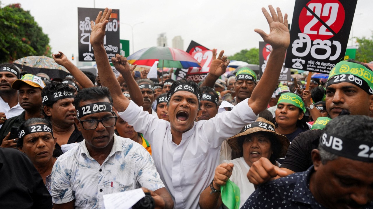 Sri Lanka'da Yargı Reformu Protestoları Büyüyor