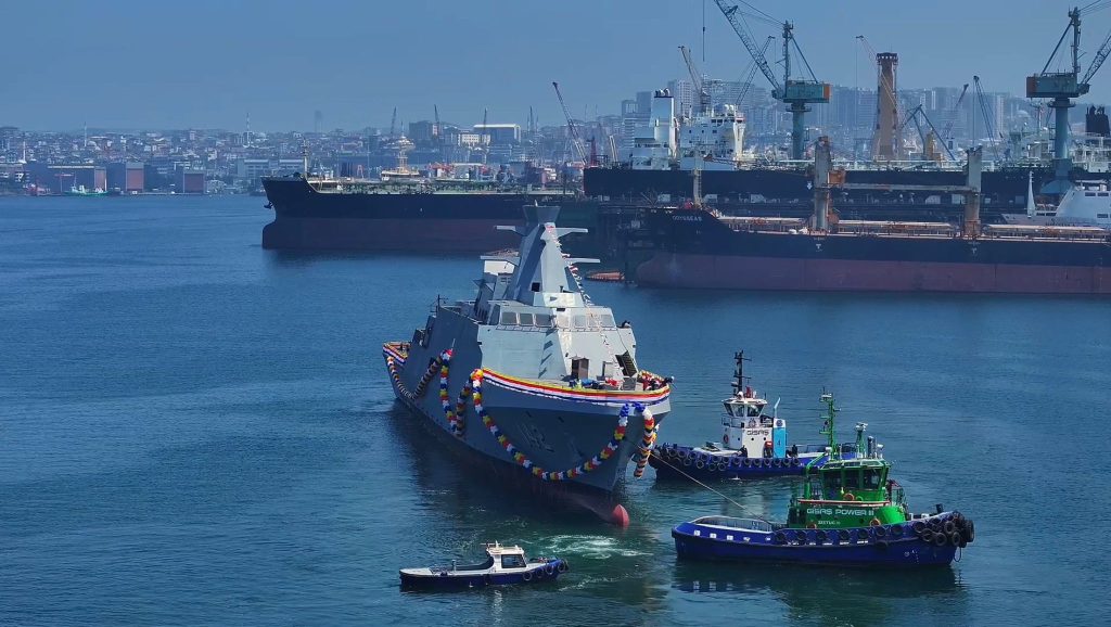 STK, Malezya Donanması'nın ikinci korvetini İstanbul'da denize indirdi