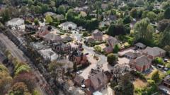 Stourbridge'deki yangın mağdurları yuvalarına dönmeye başladı