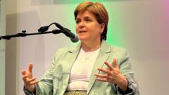 Sturgeon, hapisteki eşi Murrell ile görüşmediğini açıkladı