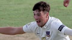 Sussex'li Crocombe 8 Günde İkinci Hat-trick'i Yaptı