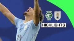 Suudi Arabistan, Uruguay karşısında 1-1 ile yetindi