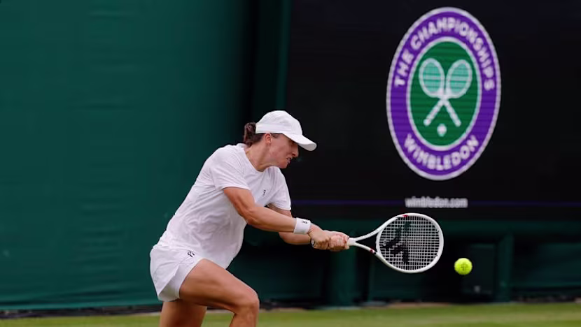 Swiatek'ten Wimbledon öncesi alçakgönüllü hedef: 'Sakin kalmaya odaklanıyorum