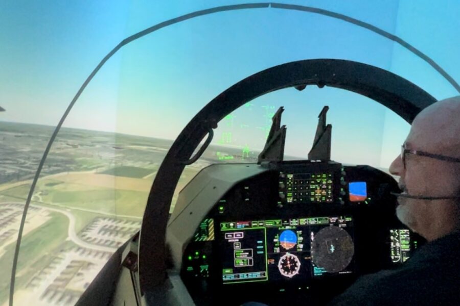 T-7A Red Hawk'tan Hava-Kara Simülasyon Entegrasyonu