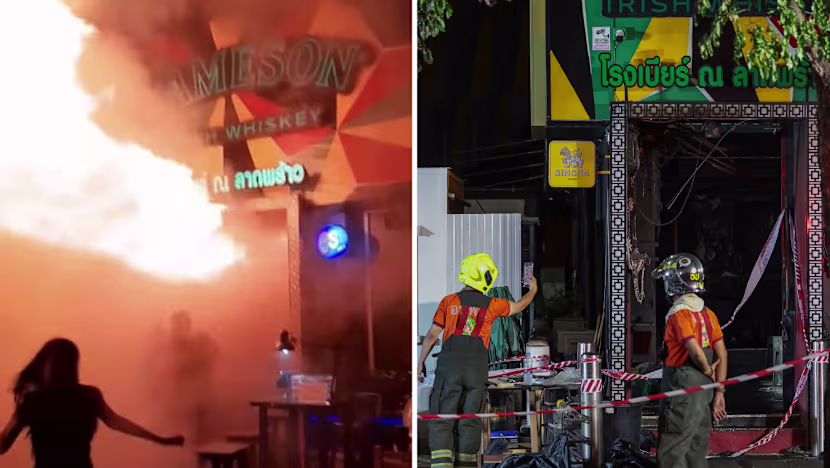 Tayland'da Bar Yangını: 13 Ölü, Çıkış Yolu Tartışması