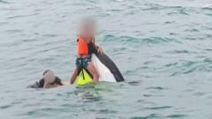 Tayland'da jet ski ile 16 saat denizde kalan baba ve iki oğlu kurtarıldı