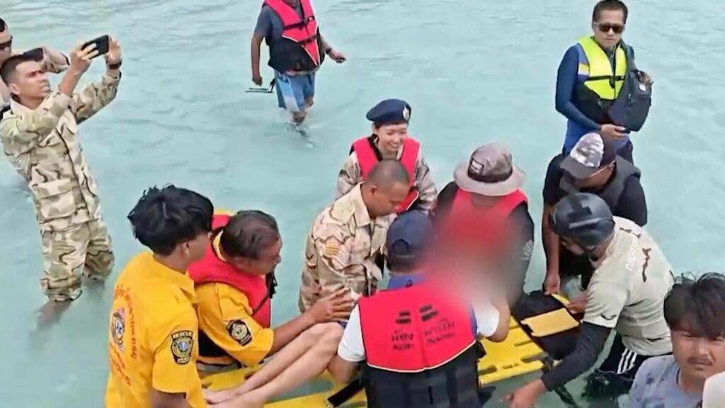 Tayland'da deniz kazası: Fransız baba ve 2 çocuğu 16 saat sonra kurtarıldı