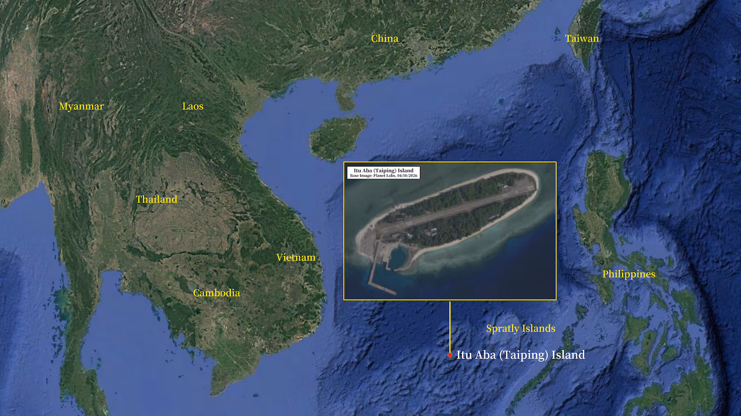 Tayvan Bakanı'nın Spratly Ziyareti: Çin'in Gri Alan Oyunu