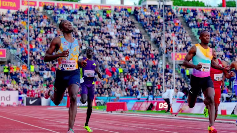 Tebogo, Gout'un debutuunu gölgede bıraktı; Dos Santos ve Lutkenhaus Oslo'da parladı