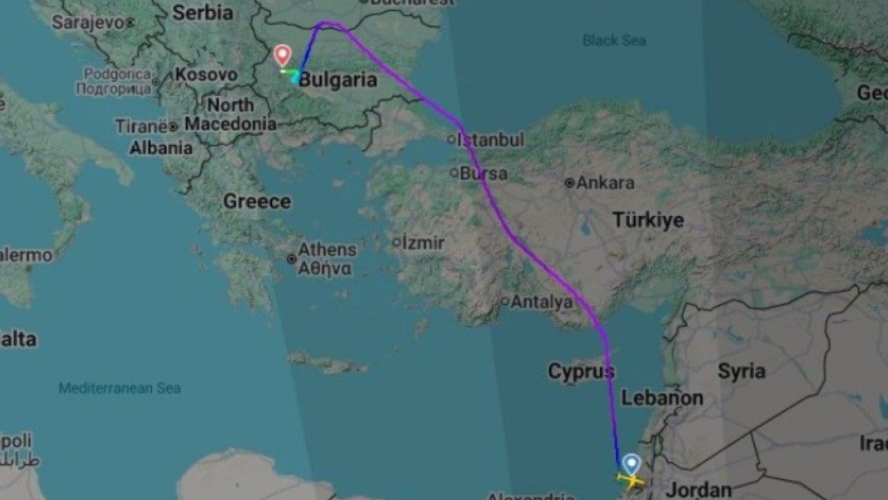 Tel Aviv-Viyana uçağında bomba tehdidi: Bulgaristan'a acil iniş