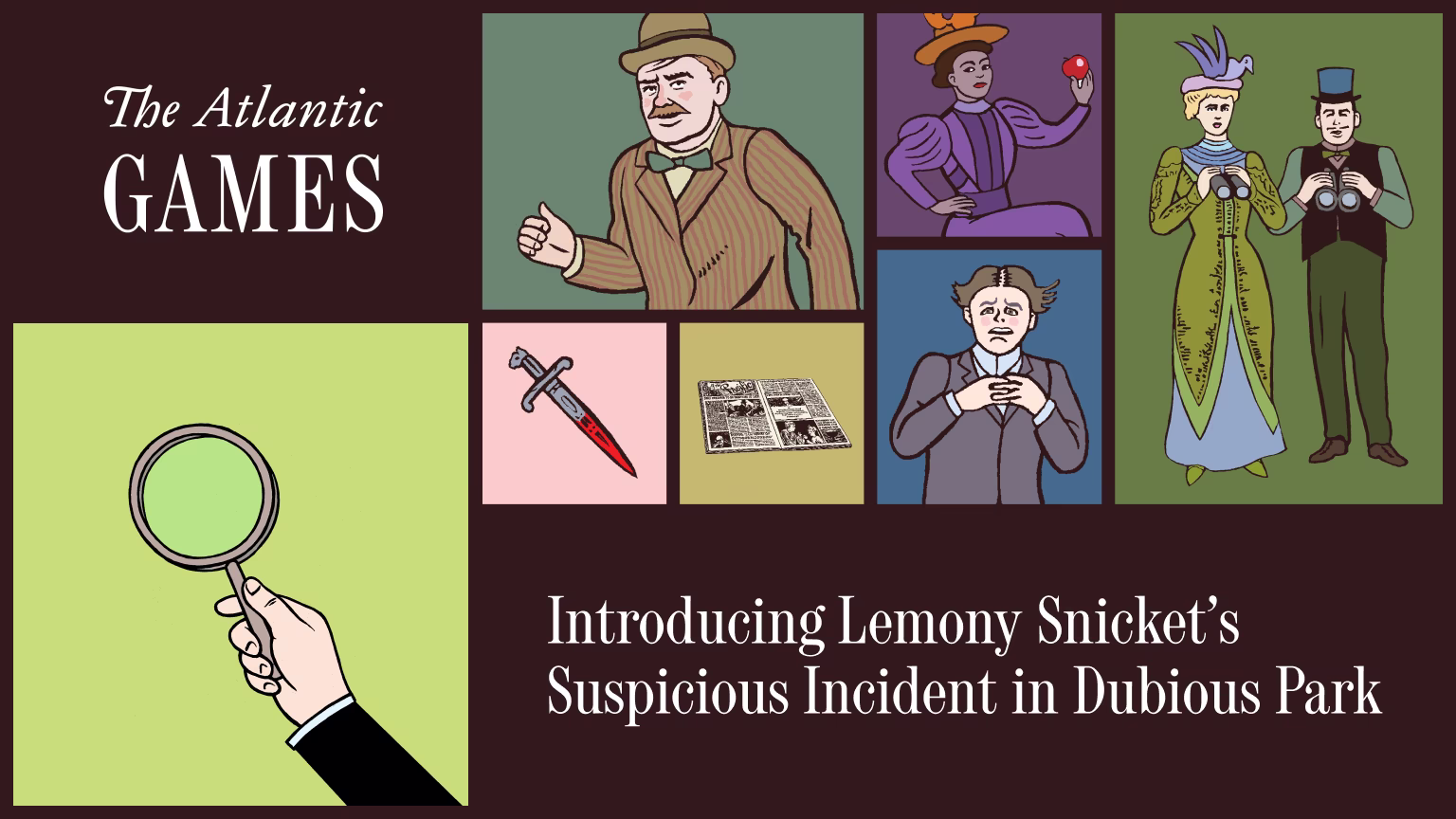 The Atlantic'ten Yeni İnteraktif Oyun: Lemony Snicket Gizemli Parkta