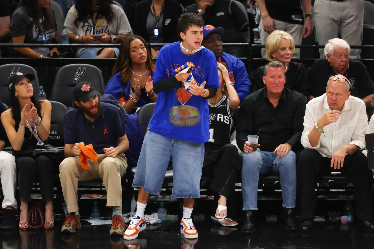 Timothée Chalamet'in NBA Finali Yorumu Sosyal Medyada Viral Oldu
