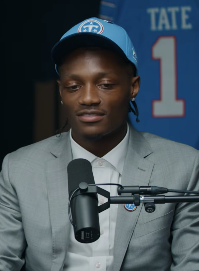 Titans'ın 1. Tur Seçimi Carnell Tate Rookie Sezonu İçin Hedeflerini Açıkladı