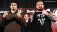 Tommy Fury-Eddie Hall maçı: Boksun en absürt dövüşü