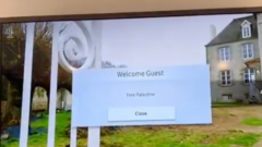 Travelodge'dan 'Özgür Filistin' skandalı: Ortodoks Yahudi misafirin odasında Filistin mesajı