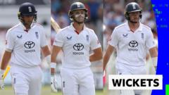 Trent Bridge'de Şok: İngiltere Üst Üste Üç Oyuncusunu Kaybetti
