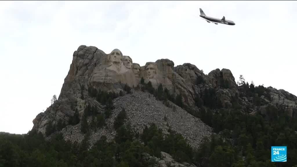 Trump, 250. Yıl Kutlamasında Mount Rushmore'da Konuştu
