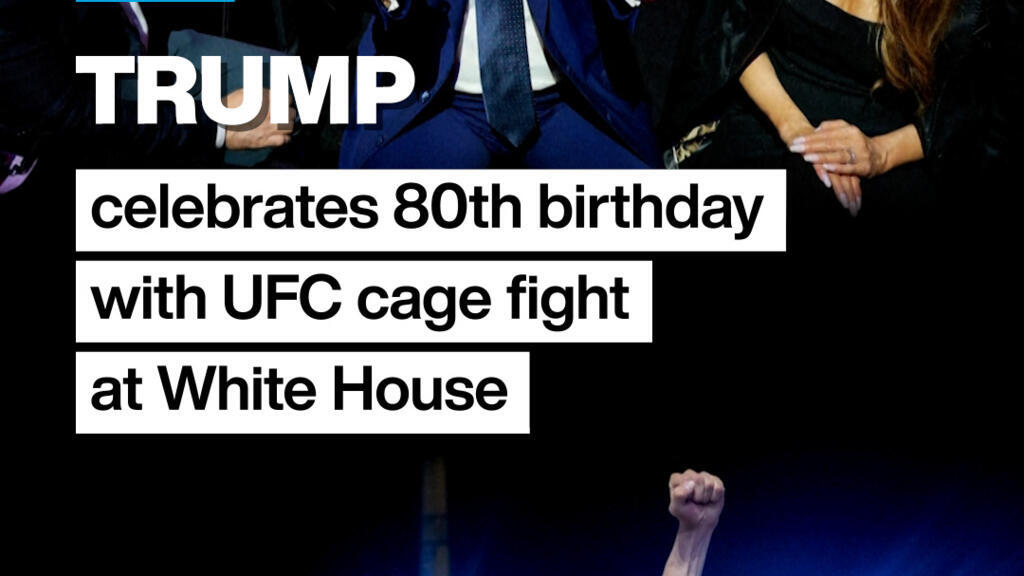 Trump 80. Yaş Gününü Beyaz Saray'da UFC Dövüşüyle Kutladı