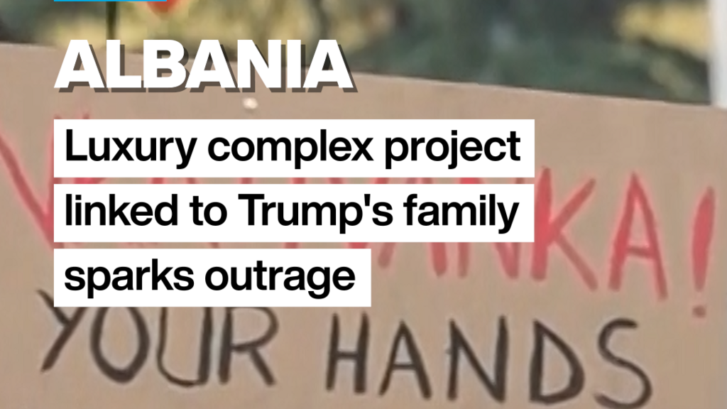Trump ailesine bağlı lüks proje Arnavutluk'ta tepki çekiyor