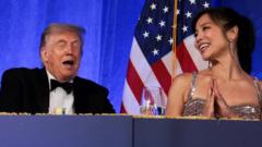 Trump, Beyaz Saray Muhabirler Derneği Yemeği'nde Basınla Alay Etti