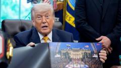 Trump: Beyaz Saray'daki UFC ringi kalabilir